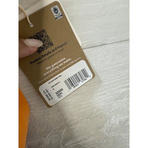 Patagonia Orange Nulu‎ Fabric High-Neck Energy Bra Tank Top Size 4 - Picture 3 of 8